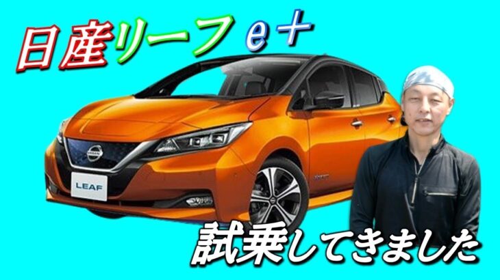 新型リーフe＋に試乗してきました 車好き大工のレビュー付き♪