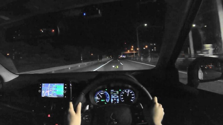 【試乗動画】2021 三菱 エクリプスクロス PHEV G 4WD 夜間試乗