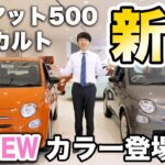 【 新型モデル紹介 】大人っぽい フィアット500 1.2カルトを解説！[ FIAT 可愛い 自動車 車 ]