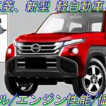 日産・三菱、新型 軽自動車 ＳＵＶ！  新型 デイズＳＵＶ/新型 パジェロミニ を紹介！