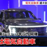 主役は電気自動車 NY自動車ショー3年ぶり開催