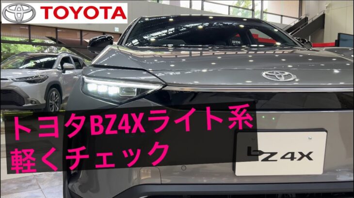 トヨタ新型BZ4X軽くチェック#トヨタ #toyotabz4x #bz4x #電気自動車