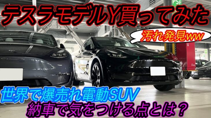 【最新EV納車レビュー】テスラに700万円払う価値ってあるの？世界で爆売れ中「テスラモデルY RWD」納車の様子を徹底レポート