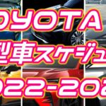 トヨタ新型車登場スケジュール2022【超・最新】