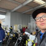 これからバイクの試乗会です！岡谷自動車学校！