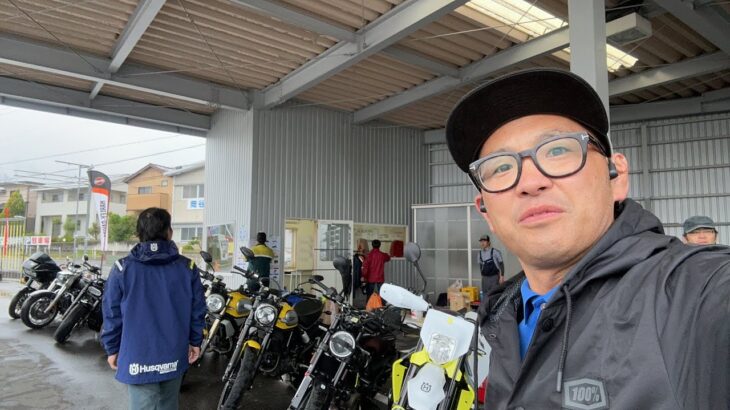 これからバイクの試乗会です！岡谷自動車学校！