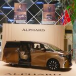 新型アルファード ALPHARD Executive Lounge ミッドランドスクエア内のトヨタ自動車ショールーム1F コーポレートゾーン 2023.6.27