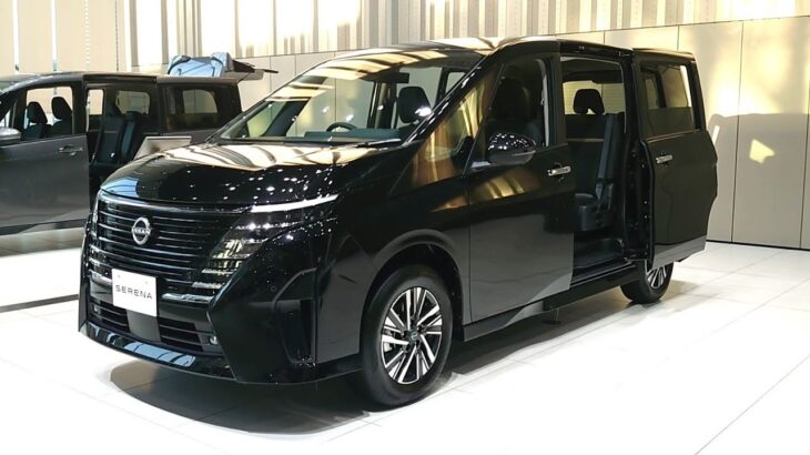 NEW2023 日産セレナ e-POWER ハイウェイスターV【新型 NISSAN SERENA e-POWER 2023年4月20日発売】ダイヤモンドブラック（特別塗装色）