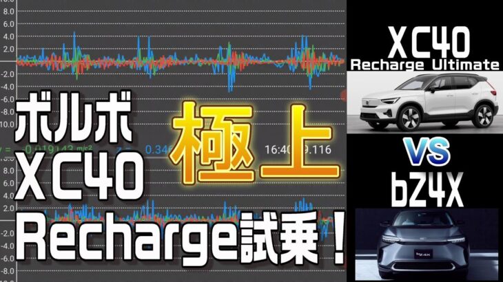 VOLVO　XC40　Recharge Twin Motor試乗！　bZ4Xと乗り心地比較も！　Cars Guide TV