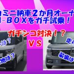 デリカミニ納車２か月オーナーが新型N-BOXをガチ試乗　デリカミニVS新型N-BOX　デザインは？乗り心地は？走りは？装備は？