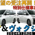 【新型ノア・ヴォクシー】トヨタ最新情報★グレード改廃と標準装備化で商品力向上！価格もアップ！特別仕様車は？【2024年12月発売】TOYOTA NOAH VOXY 2024 2025