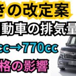 【驚愕】軽自動車の排気量660cc→770ccへ？軽自動車新規格の改定案とその影響を解説！