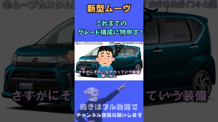 車の営業に怒っています！新型ダイハツ ムーヴのおすすめポイント６選 #shorts #ムーヴ