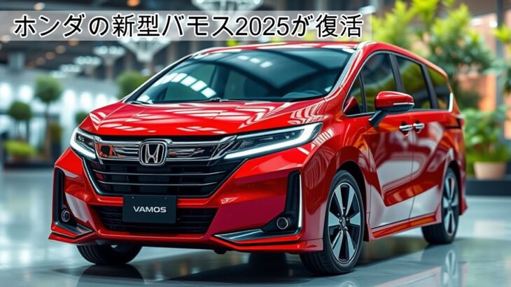 ２０２５ ホンダ 新型 バモス 復活、軽自動車市場に激震！驚異の燃費で次世代660cc i-VTECエンジンを搭載！