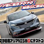 レーシングドライバーも頭がクラクラするほどの超加速！　木下隆之が日産アリアNISMOにテストコース試乗