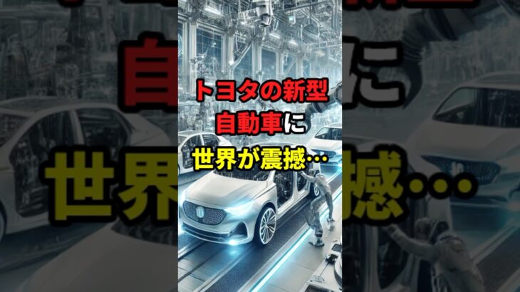 トヨタの新型自動車に世界が震撼 #海外の反応