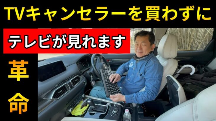 【新型車】もうTVキャンセラーは不要です（リスクゼロ）